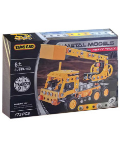 Lego de Construction Metal Models Heavy Truck, 173 pcs