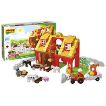 Lego La Ferme Géant UnicoPlus 126pcs, Ucar Oyuncak - Réf.8557-0001