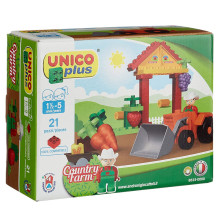 Lego La Petite Ferme UnicoPlus 21pcs, Ucar Oyuncak - Réf.8523-0000