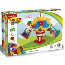 Lego Manège Forain UnicoPlus 31pcs, Ucar Oyuncak - Réf.8623-0000