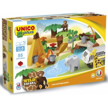 Lego Safari UnicoPlus 55pcs, Ucar Oyuncak - Réf.8560-0000