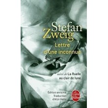 LETTRE D'UNE INCONNUE - ZWEIG