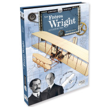 Livre&Maquette D'avion 3D Les Frères Wright - SASSI