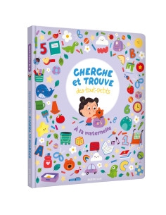 Livre Cherche et Trouve des tout-petits à La Maternelle - Auzou