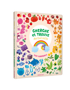 Livre Cherche et Trouve des tout-petits Les Couleurs - Auzou
