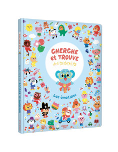 Livre Cherche et Trouve des tout-petits Les émotions - Auzou
