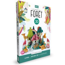 Livre + Décor 3D Les Gnomes De La Forêt - SASSI