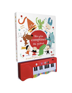 Livre Musical Mes jolies Comptines au Piano - Auzou