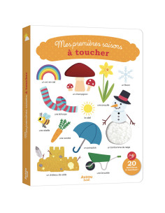 Livre Sensoriel - Mes Premières Saisons à Toucher - Auzou