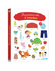 Livre Sonor Educatif - Mes Premiers Mots à Toucher - Auzou