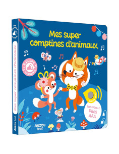 Livre Sonore Mes Comptines d'animaux - Auzou
