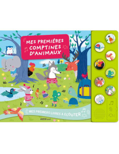 Livre Sonore, Mes Premières Comptines d'animaux - Auzou