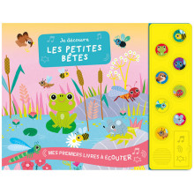 Livre Sonores Je Découvre, Les Petites Bêtes - Auzou