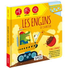 Livre Sonores Les Engins De Chantier - Sassi