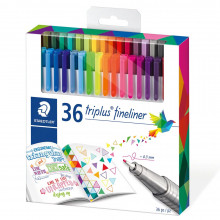 Lot De 36 Stylos Fineliner STAEDTLER