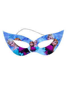 Lot De 6 Masques Anniversaire, Riene Des Neiges