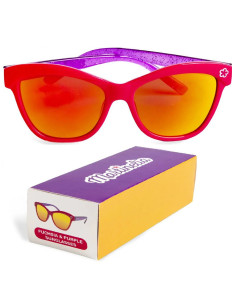 Lunette de Soleil Coloré Fuchsia et Violet - Martinelia