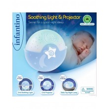 MA LAMPE PROJECTION BLEU INFANTINO