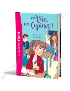 Ma vie, mes copines - Le délégué de classe - La Bibliothèque Rose - hachette