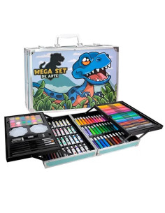 Mallette de Coloriage, 145 Pcs