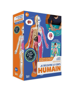 Maquette Educative Interactive - Je Découvre le Corps Humain - Auzou