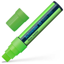 Marqueur à Craie Max 260 Liquide 5-15 mm, Vert Clair - Schneider