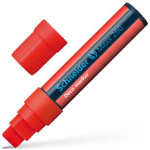 Marqueur à Craie Wax 260 Liquide 5-15 mm, Rouge - Schneider