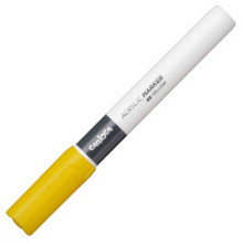 Marqueur Acrylique 2mm, Jaune - Carioca Plus