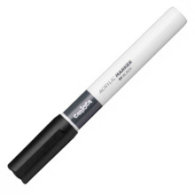 Marqueur Acrylique 2mm, Noir - Carioca Plus