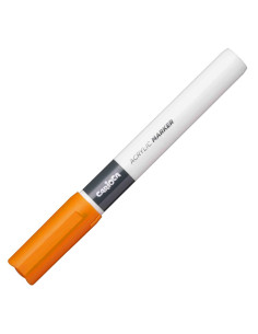 Marqueur Acrylique 2mm, Orange Fluo - Carioca Plus