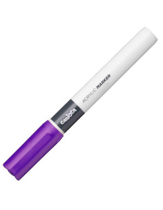 Marqueur Acrylique 2mm, Violet - Carioca Plus