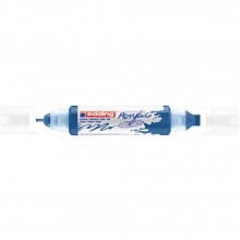 Marqueur Acrylique 3D Double Pointe, Bleu - Edding