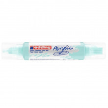 Marqueur Acrylique 3D Double Pointe, Bleu Pastel - Edding