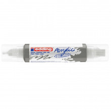 Marqueur Acrylique 3D Double Pointe, Gris - Edding