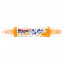 Marqueur Acrylique 3D Double Pointe, Jaune Soleil - Edding
