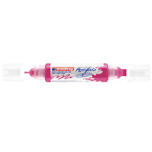 Marqueur Acrylique 3D Double Pointe, Magenta - Edding