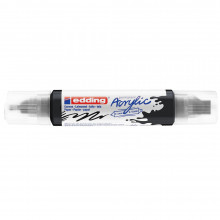 Marqueur Acrylique 3D Double Pointe, Noir - Edding