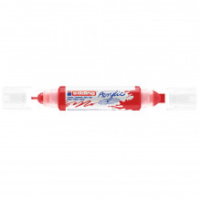 Marqueur Acrylique 3D Double Pointe, Rouge - Edding