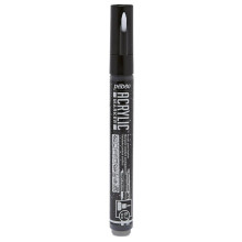 Marqueur Acrylique Multi-Support 0.7mm, Noir Métallique - Pébéo
