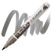 Marqueur Aquarelle à Pinceau Ecoline, Gris Chaud - Royal Talens