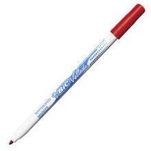 Marqueur Ardoise Effaçable Pointe Fine Velleda, Rouge - Bic