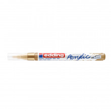 Marqueur Peinture Acrylique Fine, Or - Edding