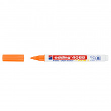 Marqueur Peinture Acrylique Fine, Orange Fluo - Edding