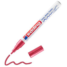 Marqueur Peinture Acrylique Fine, Rouge - Edding
