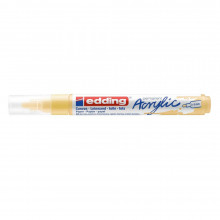 Marqueur Peinture Acrylique Medium, Jaune Pastel - Edding