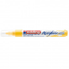 Marqueur Peinture Acrylique Medium, Jaune Trafic - Edding
