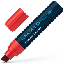 Marqueur Permanent Max 280 Rouge, 4-12 mm - Schneider