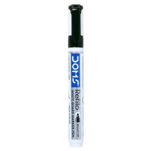 Marqueur Tableau Rechargeable, Noir - Doms