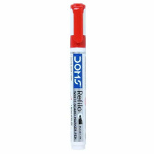 Marqueur Tableau Rechargeable, Rouge - Doms