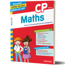 Maths CP 6/7ans - Nouveau Cahier du jour Cahier du soir - Magnard
